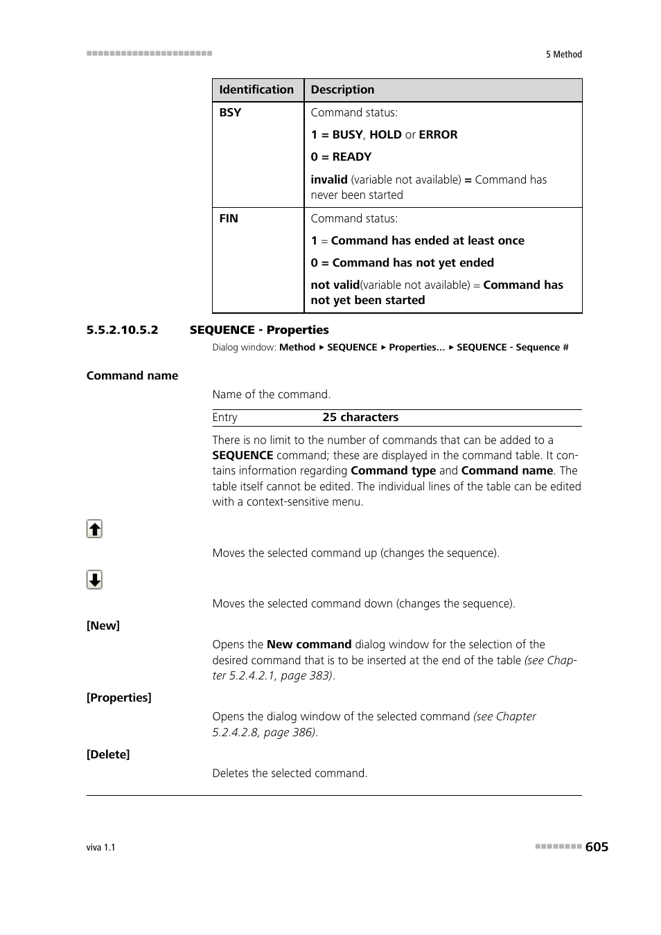 2 sequence - properties | Metrohm viva 1.1 User Manual | Page 617 / 1085