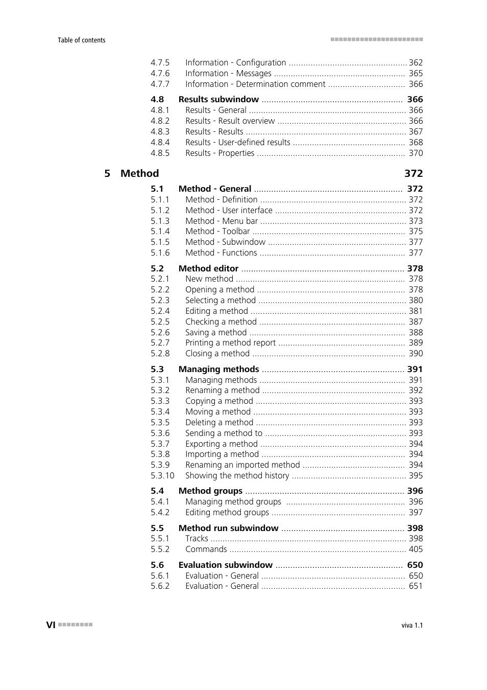 Metrohm viva 1.1 User Manual | Page 8 / 1085