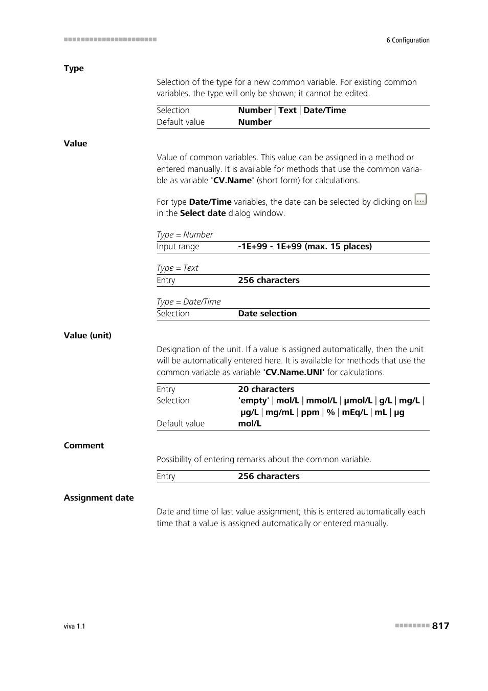 Metrohm viva 1.1 User Manual | Page 829 / 1085