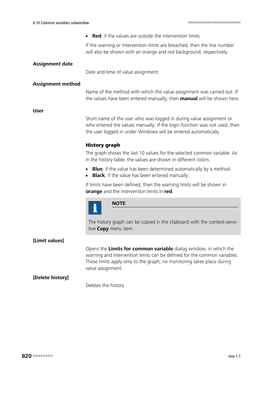 Metrohm viva 1.1 User Manual | Page 832 / 1085