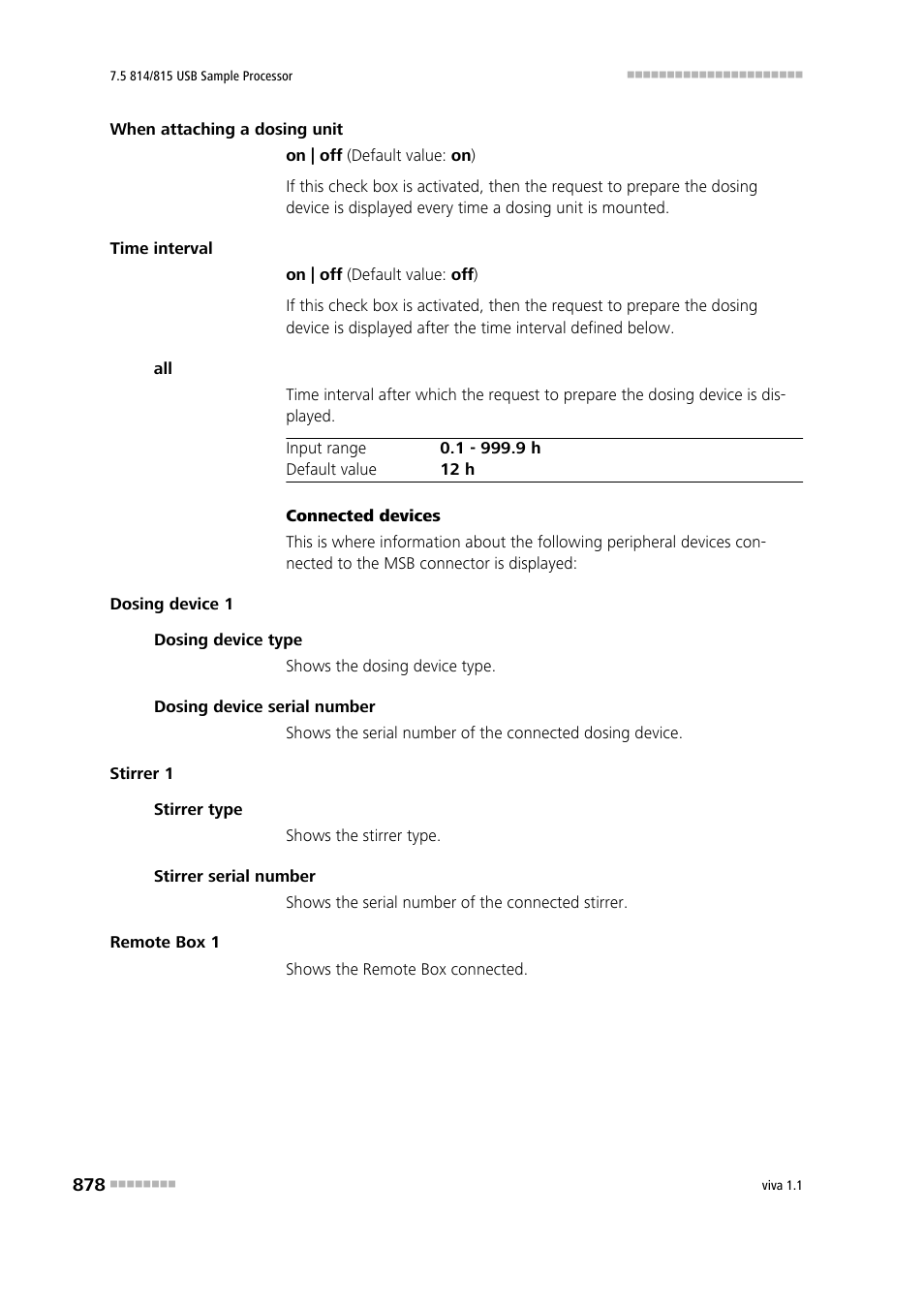 Metrohm viva 1.1 User Manual | Page 890 / 1085