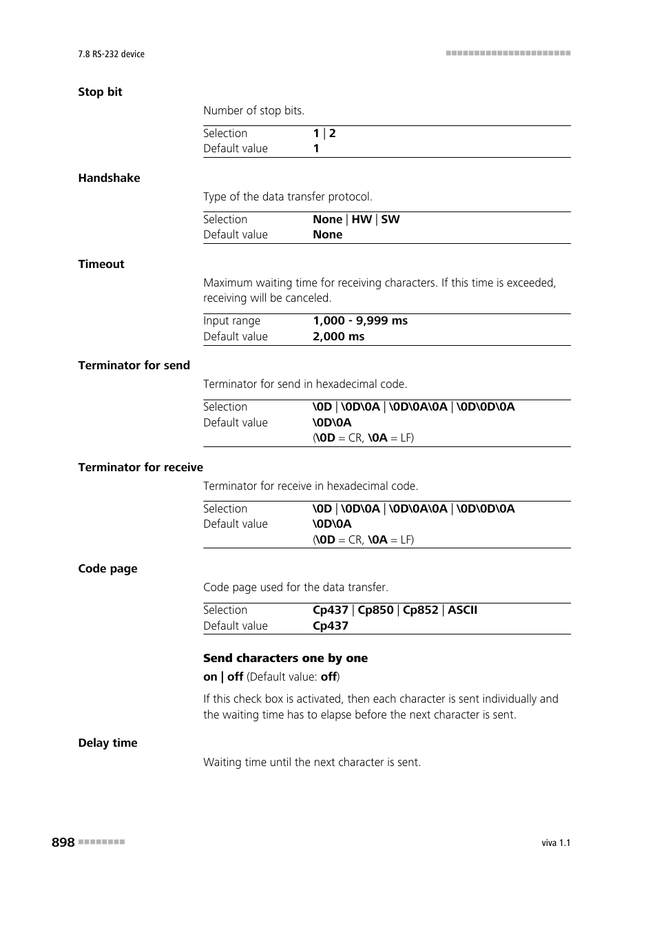 Metrohm viva 1.1 User Manual | Page 910 / 1085