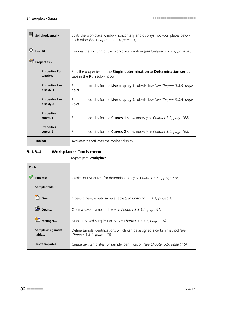 4 workplace - tools menu, Tools | Metrohm viva 1.1 User Manual | Page 94 / 1085