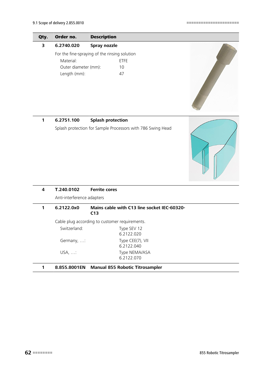 Metrohm 855 Robotic Titrosampler User Manual | Page 70 / 85