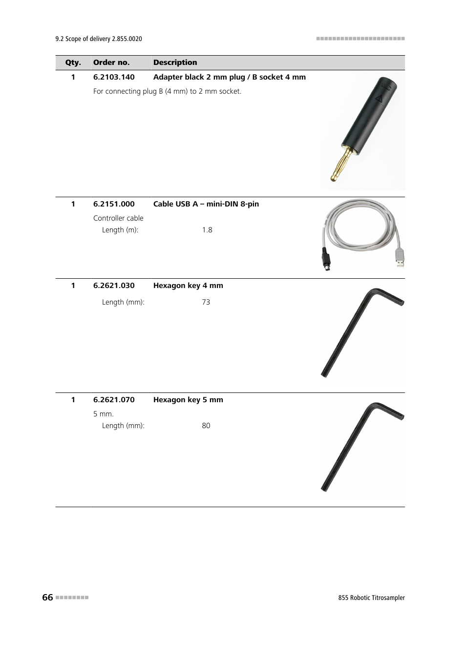 Metrohm 855 Robotic Titrosampler User Manual | Page 74 / 85