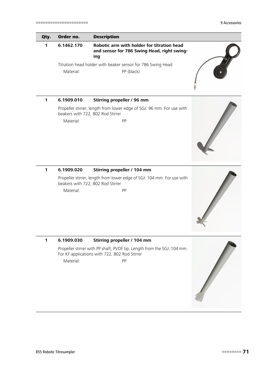 Metrohm 855 Robotic Titrosampler User Manual | Page 79 / 85