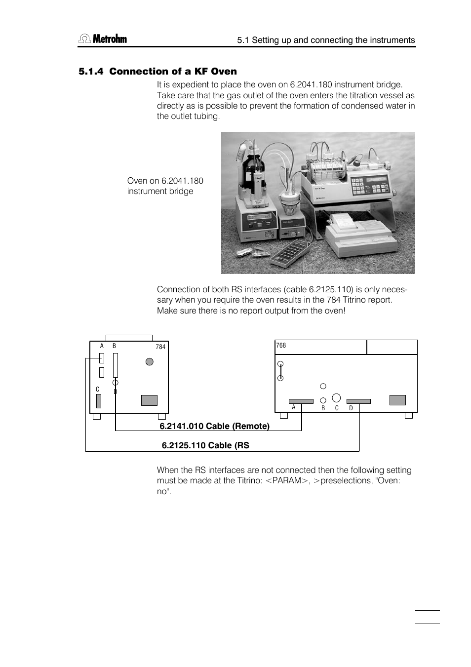 Metrohm 784 KFP Titrino User Manual | Page 118 / 153