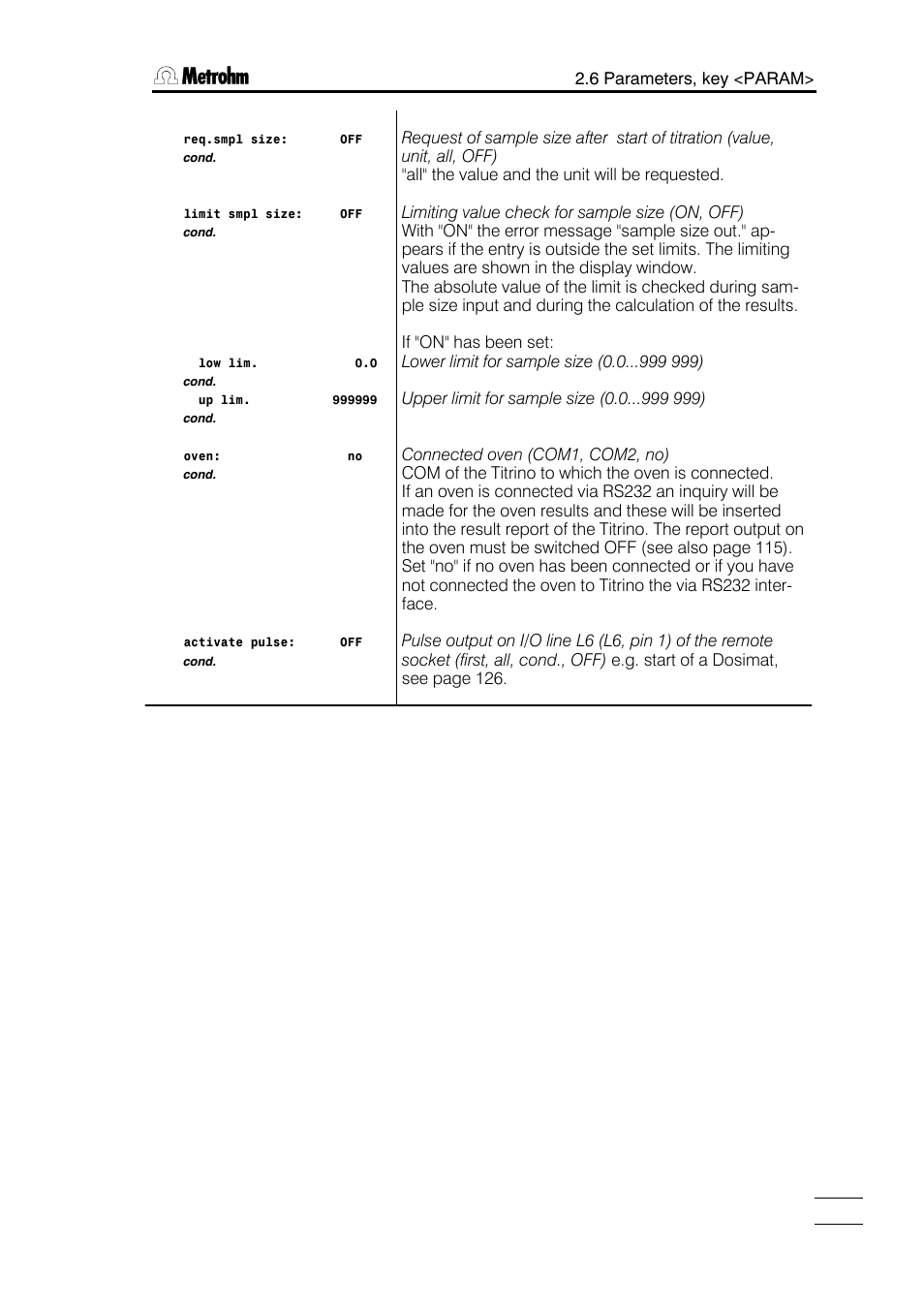 Metrohm 784 KFP Titrino User Manual | Page 22 / 153