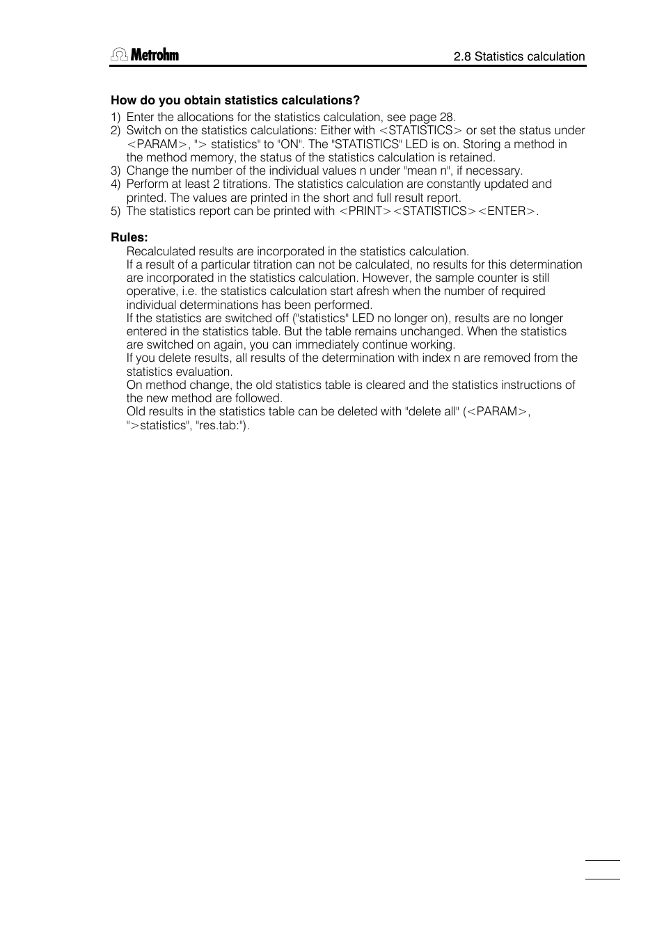 Metrohm 784 KFP Titrino User Manual | Page 32 / 153