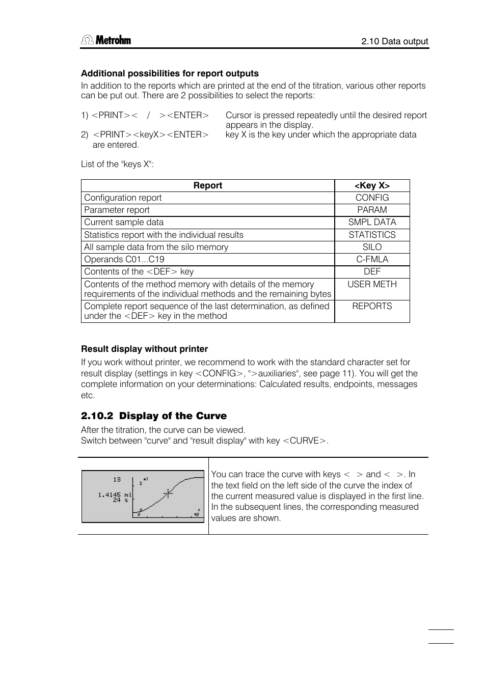 Metrohm 784 KFP Titrino User Manual | Page 36 / 153