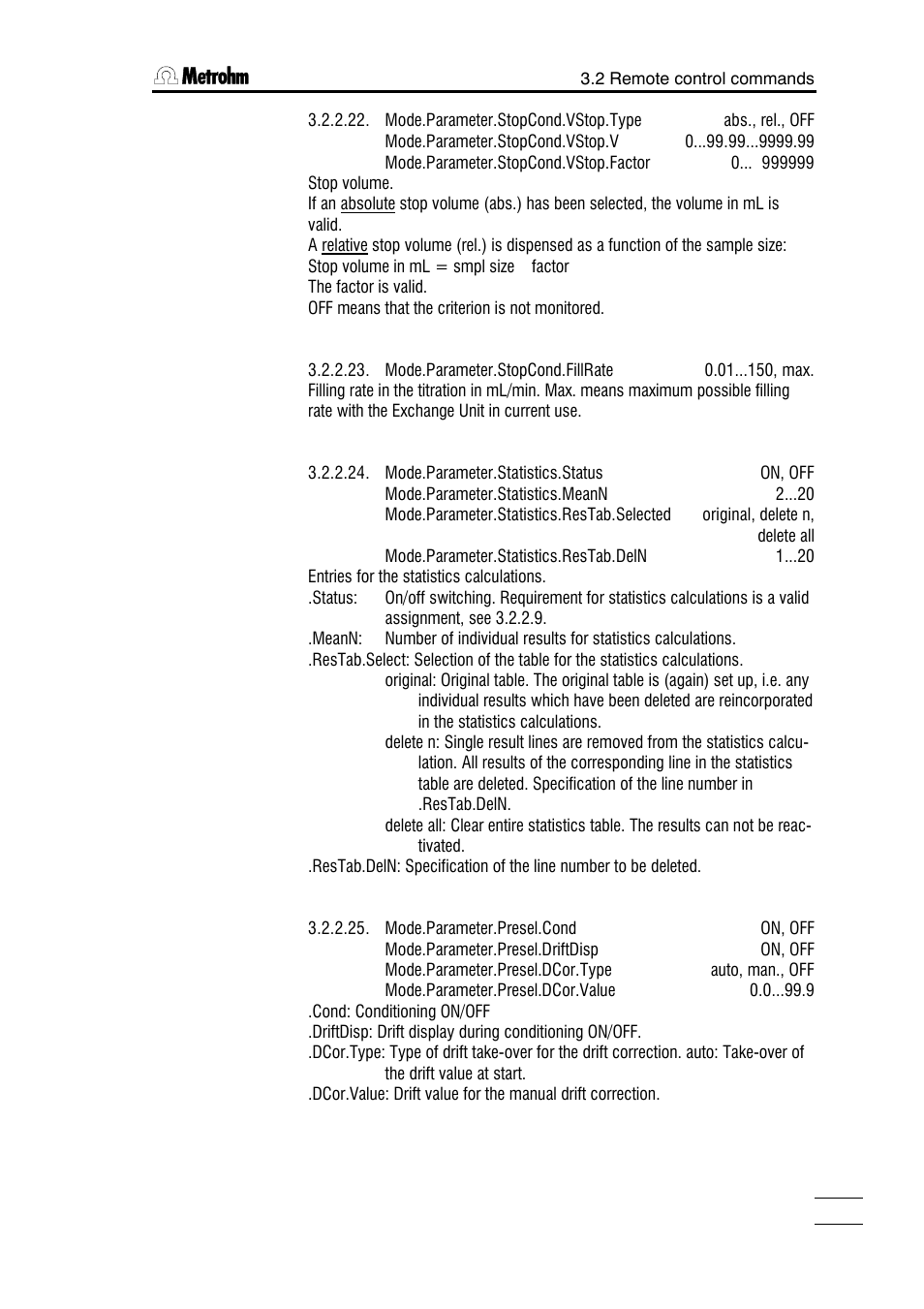 Metrohm 784 KFP Titrino User Manual | Page 74 / 153