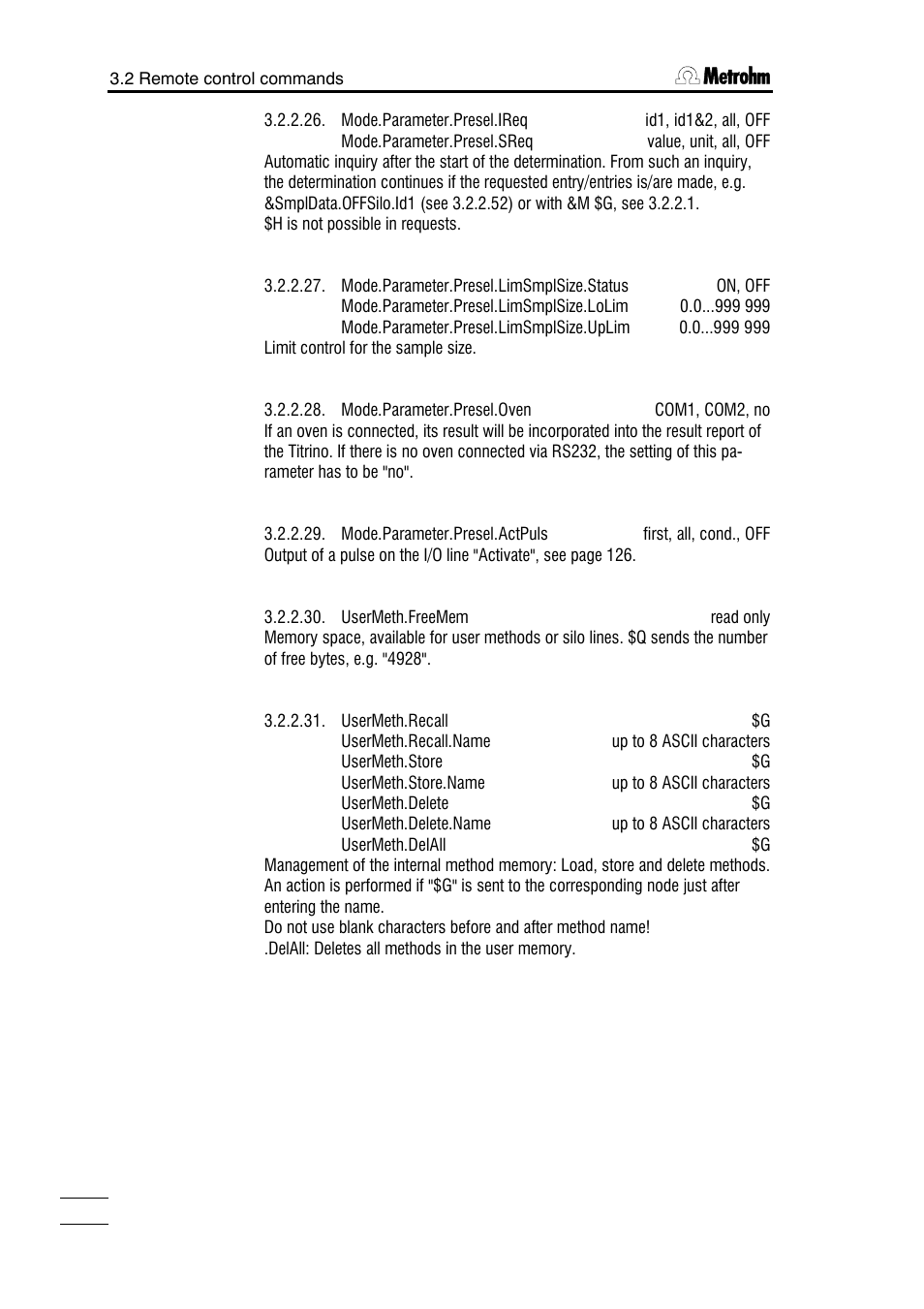 Metrohm 784 KFP Titrino User Manual | Page 75 / 153