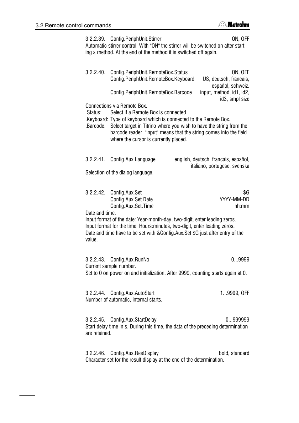 Metrohm 784 KFP Titrino User Manual | Page 77 / 153