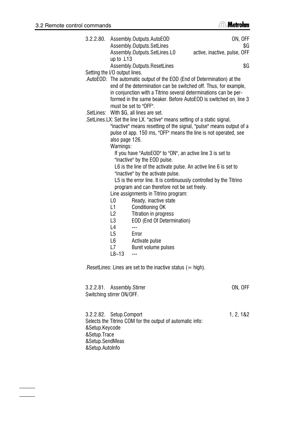 Metrohm 784 KFP Titrino User Manual | Page 87 / 153