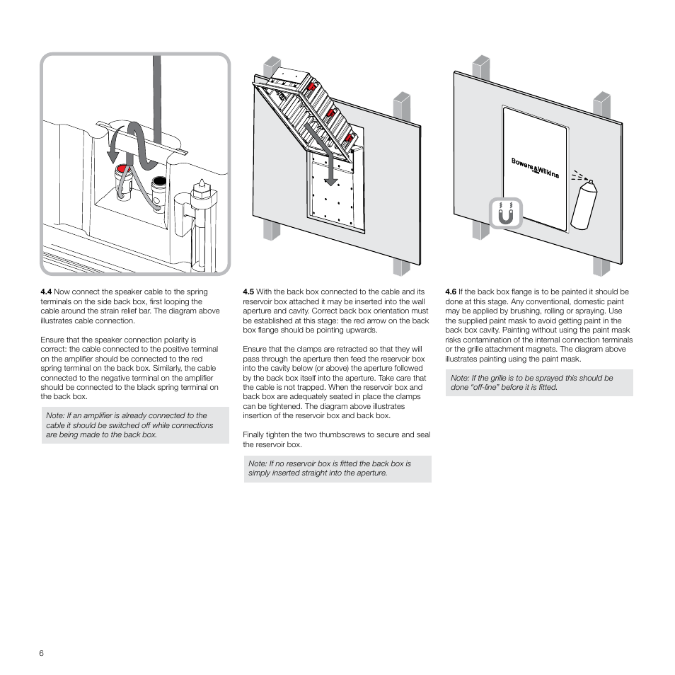 Bowers & Wilkins CWM7 User Manual | Page 6 / 10