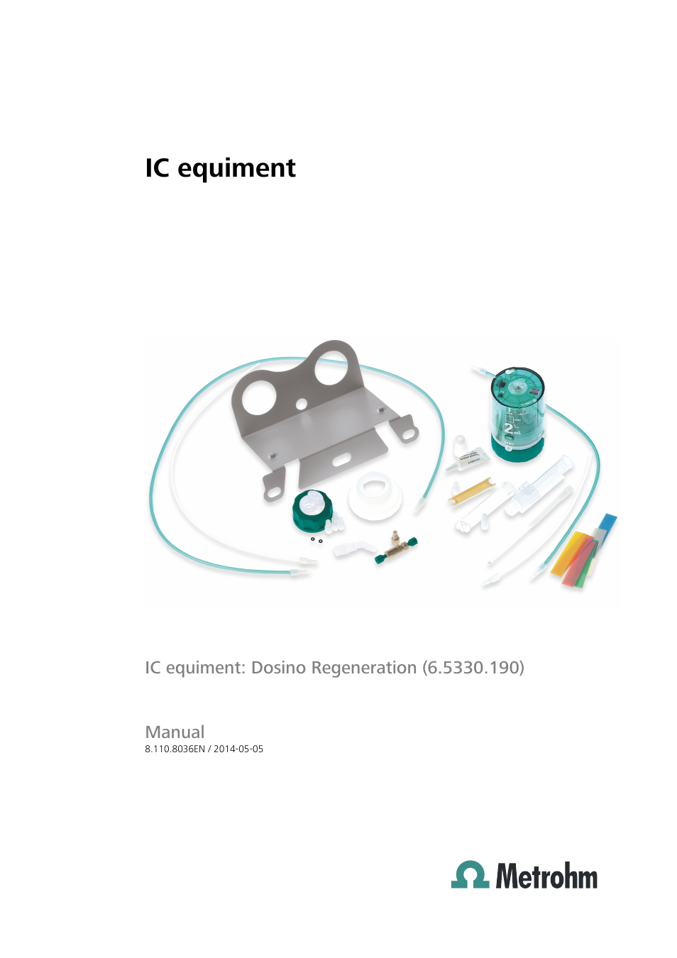 Metrohm Dosino Regeneration User Manual | 19 pages