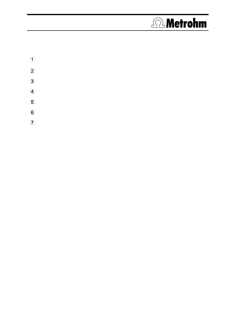 3 cable connections | Metrohm TitrIC 5 User Manual | Page 6 / 16