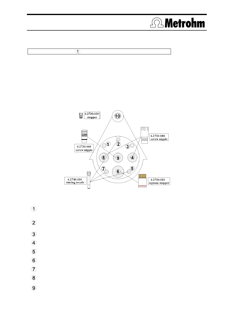 4 tubing connections, 1 external cell | Metrohm TitrIC 5 User Manual | Page 7 / 16