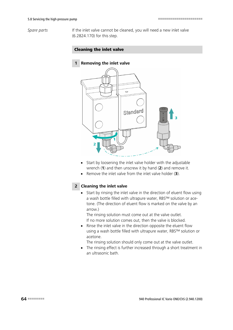 Metrohm 940 Professional IC Vario ONE/ChS User Manual | Page 72 / 111