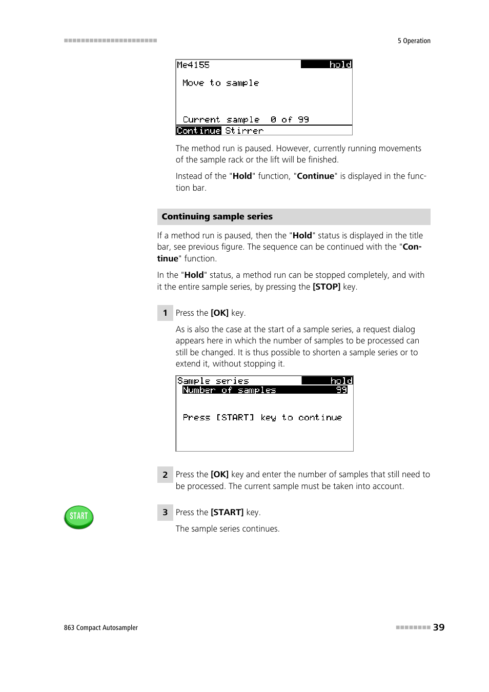 Metrohm 863 Compact Autosampler User Manual | Page 49 / 99