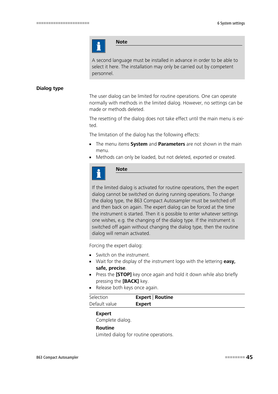 Metrohm 863 Compact Autosampler User Manual | Page 55 / 99