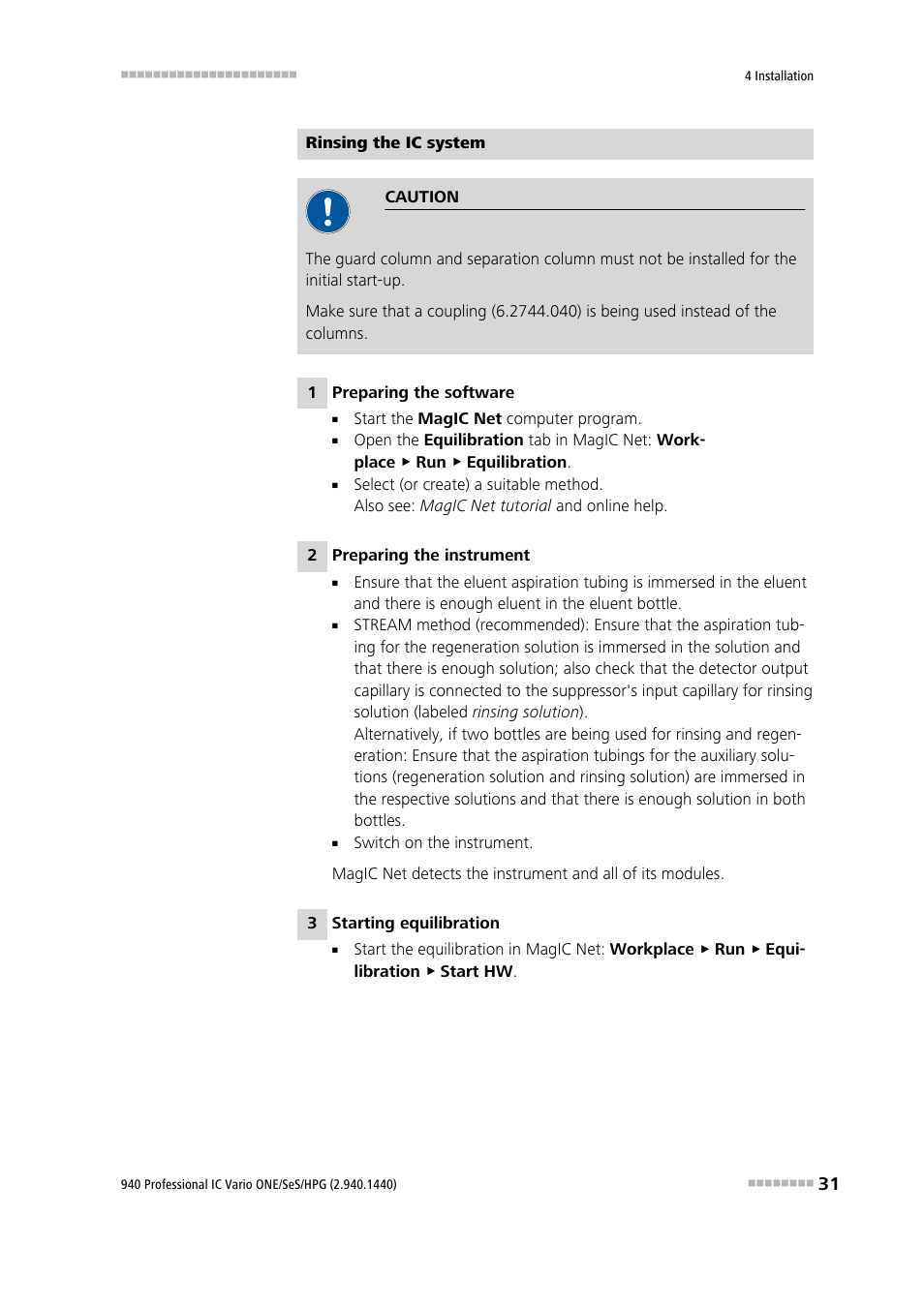 Metrohm 940 Professional IC Vario ONE/SeS/HPG User Manual | Page 39 / 51