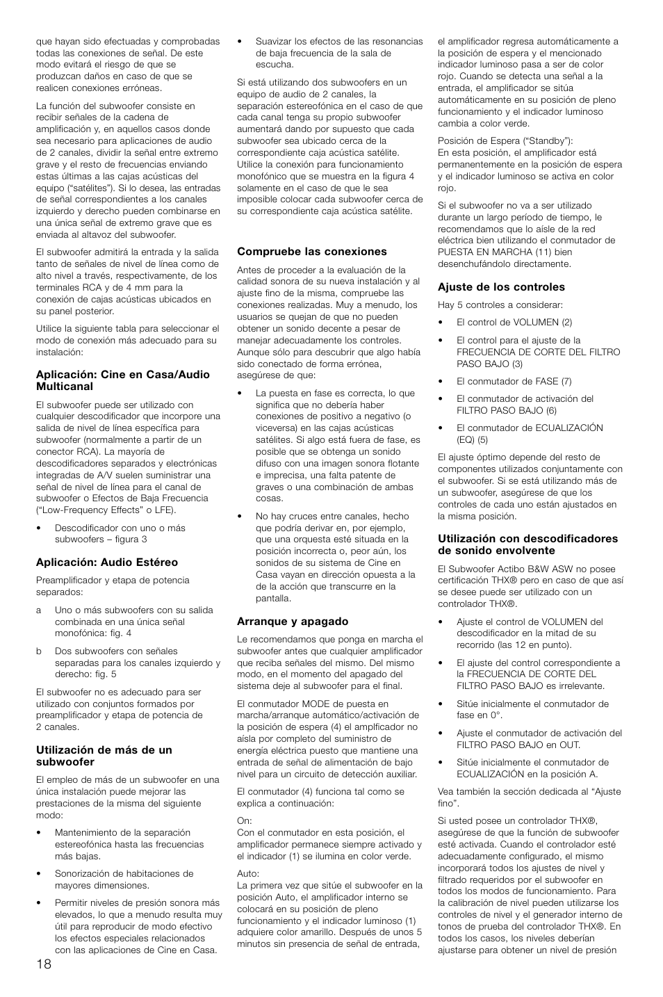 Bowers & Wilkins ASW CDM User Manual | Page 21 / 60
