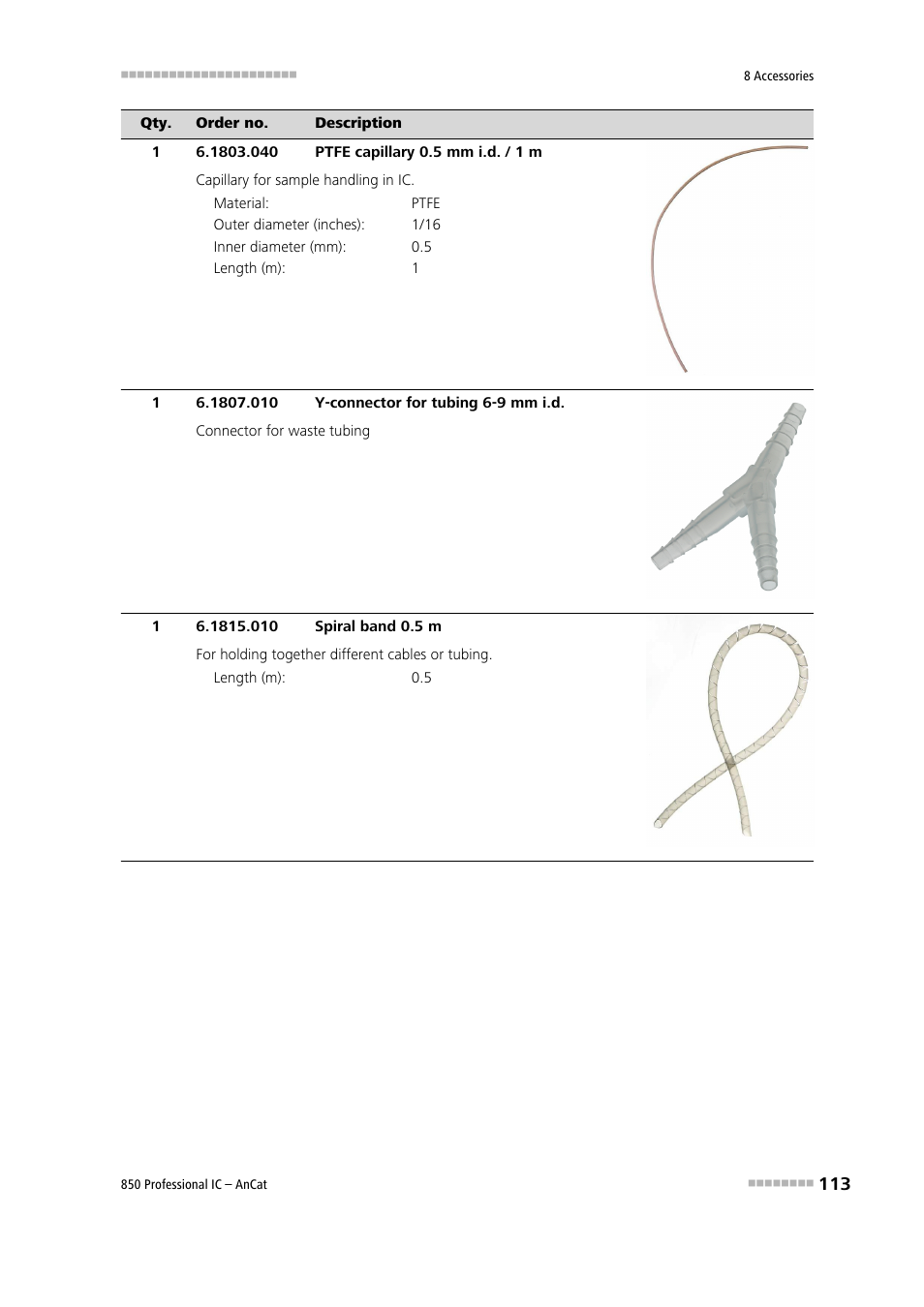 Metrohm 850 Professional IC AnCat User Manual | Page 123 / 136