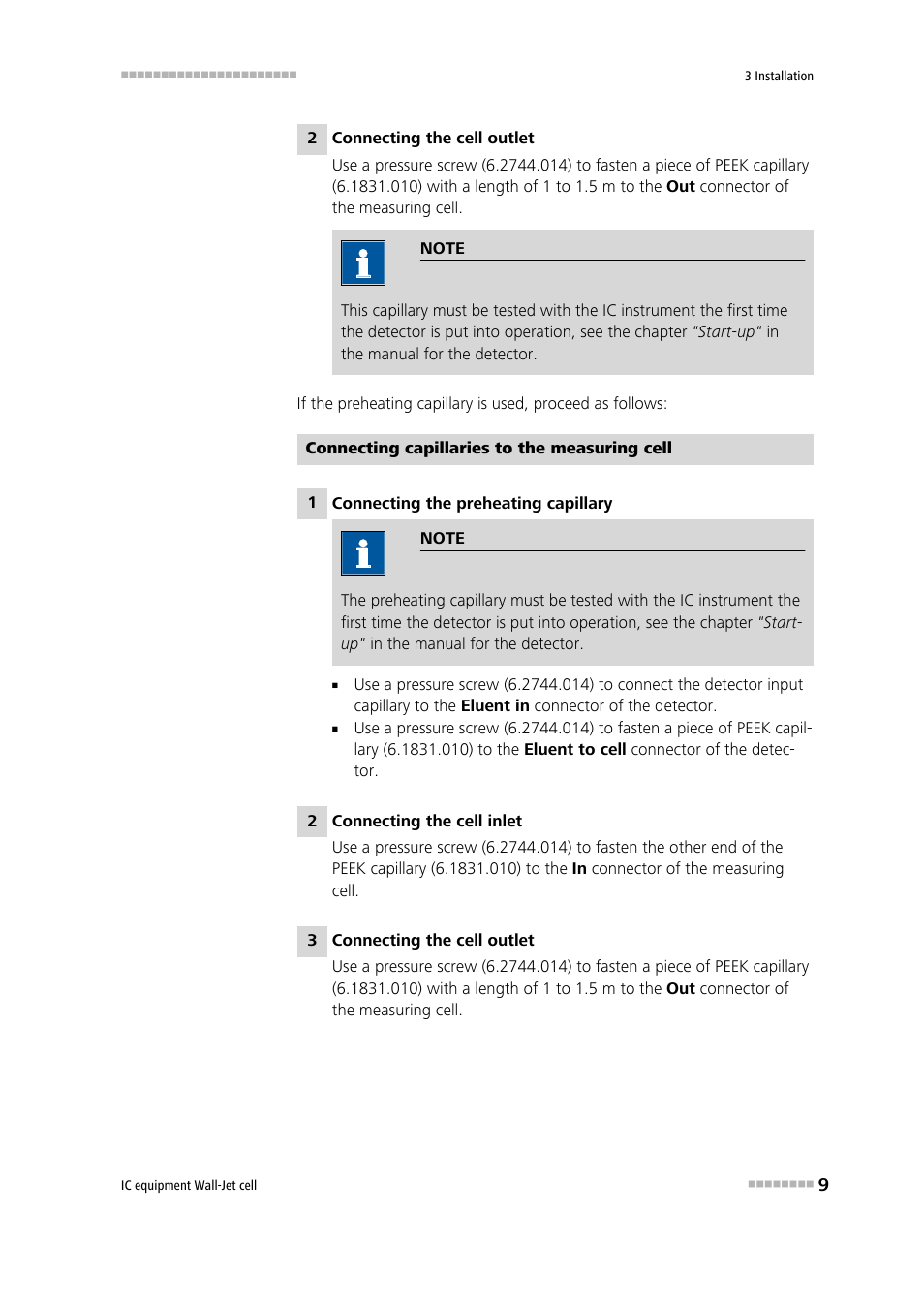 Metrohm Wall-Jet-Cell User Manual | Page 15 / 31