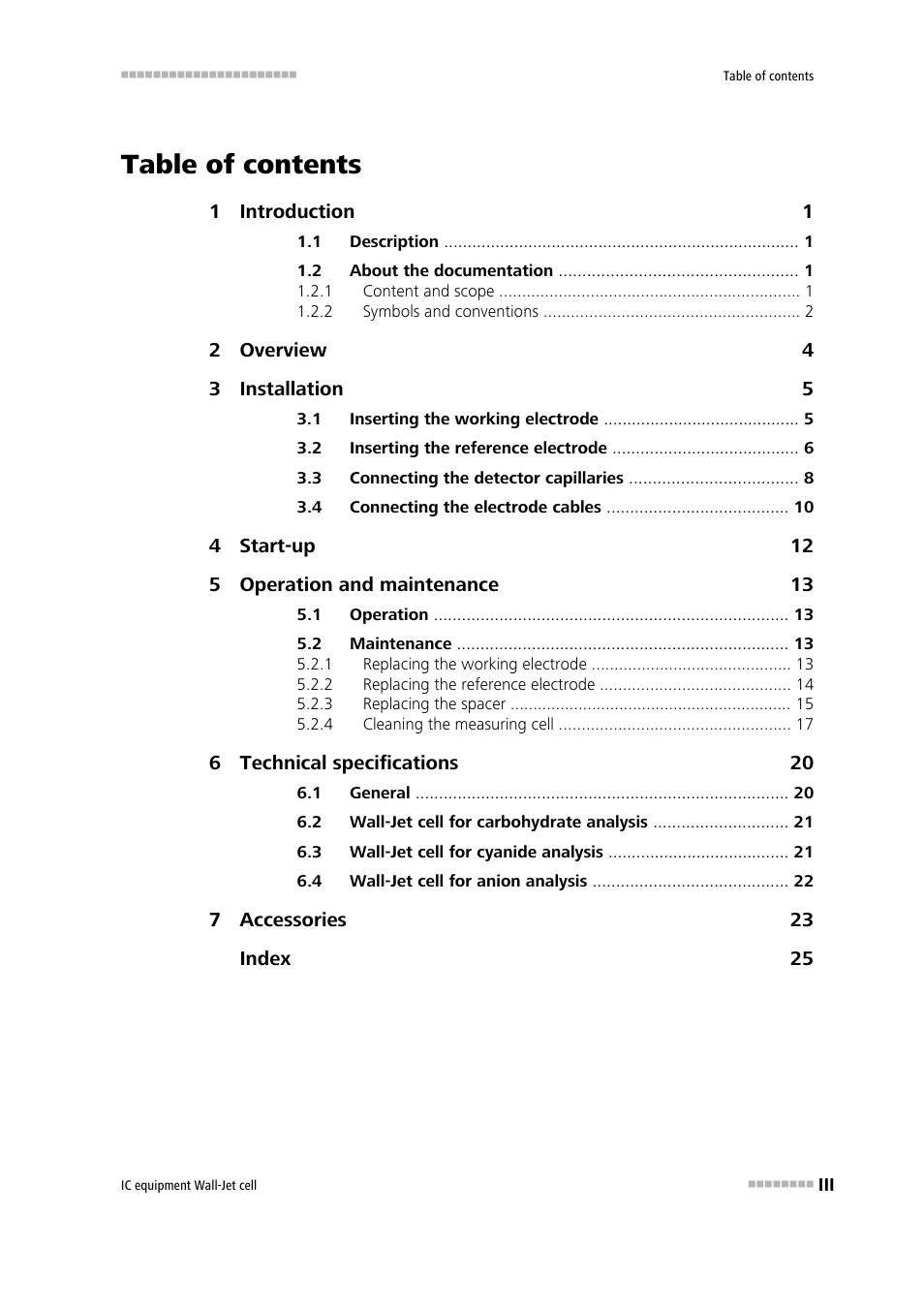 Metrohm Wall-Jet-Cell User Manual | Page 5 / 31