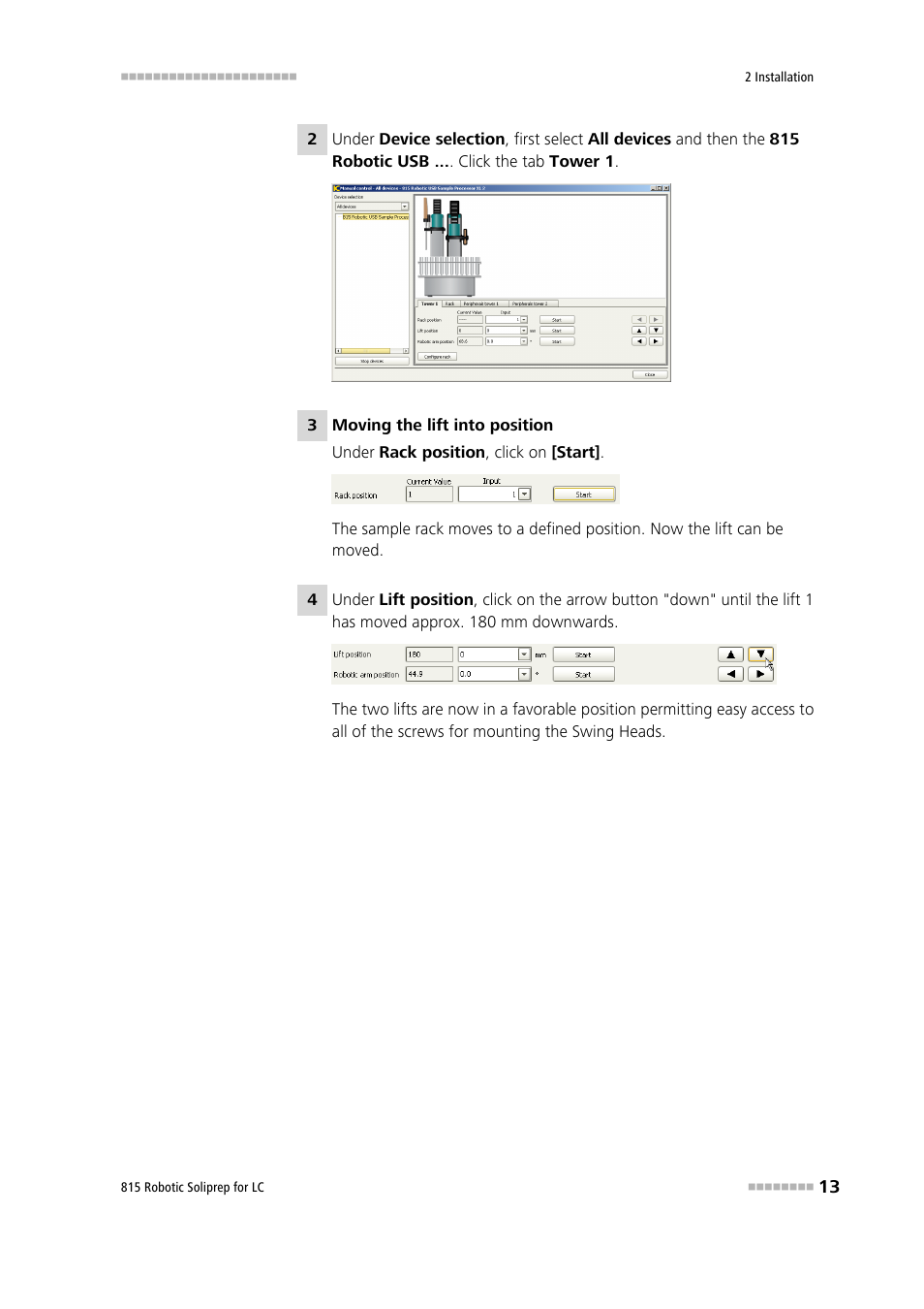 Metrohm 815 Robotic Soliprep for LC User Manual | Page 19 / 76