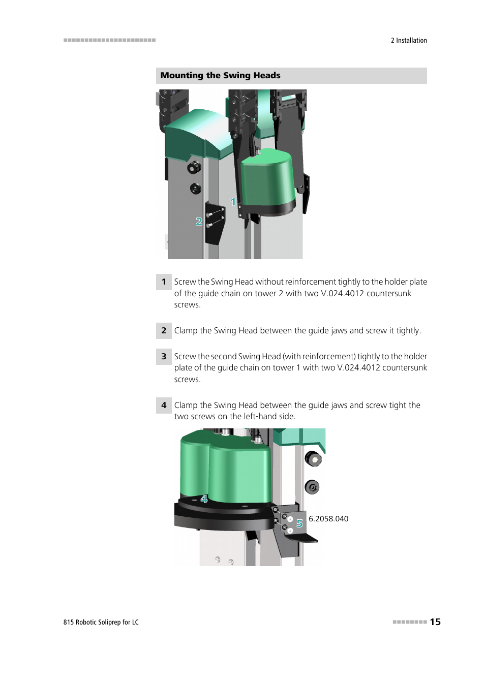 Metrohm 815 Robotic Soliprep for LC User Manual | Page 21 / 76