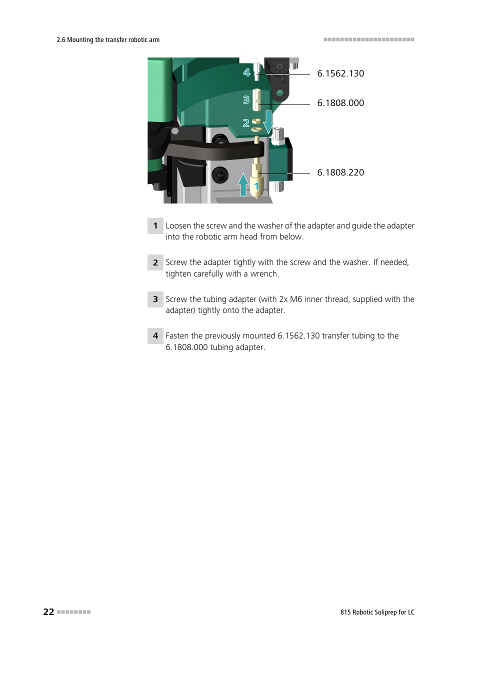 Metrohm 815 Robotic Soliprep for LC User Manual | Page 28 / 76