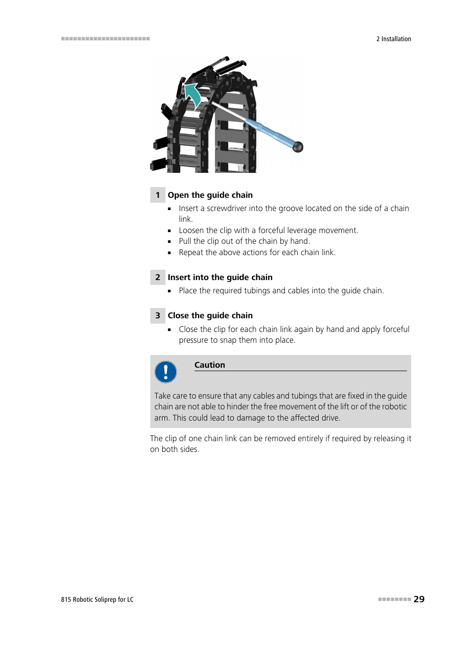 Metrohm 815 Robotic Soliprep for LC User Manual | Page 35 / 76