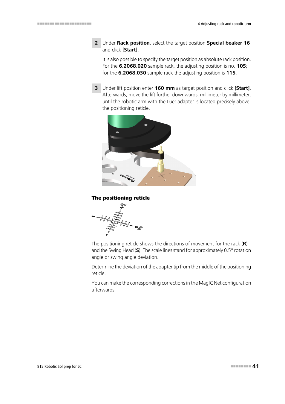 Metrohm 815 Robotic Soliprep for LC User Manual | Page 47 / 76