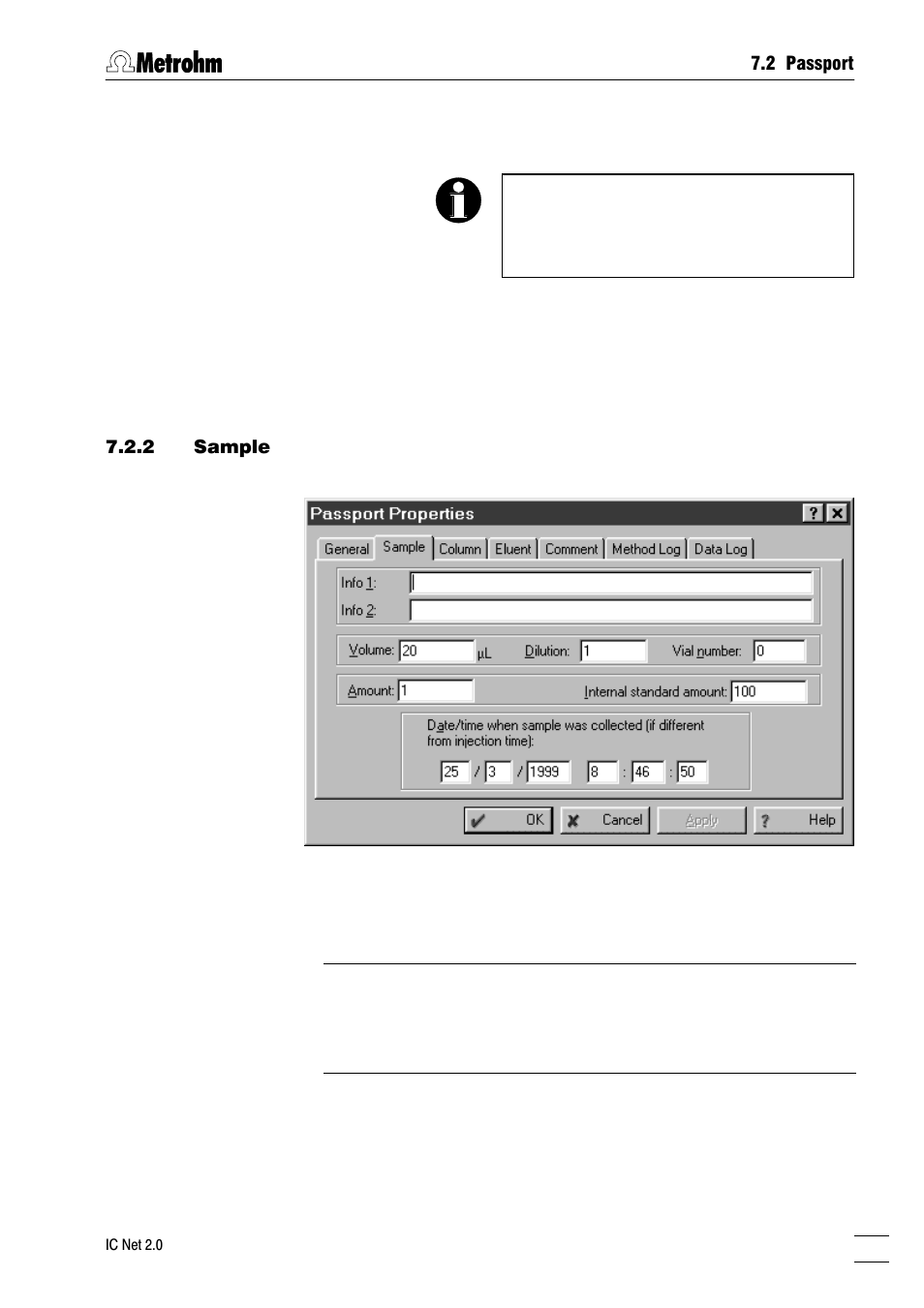 Metrohm IC Net 2.0 User Manual | Page 109 / 196