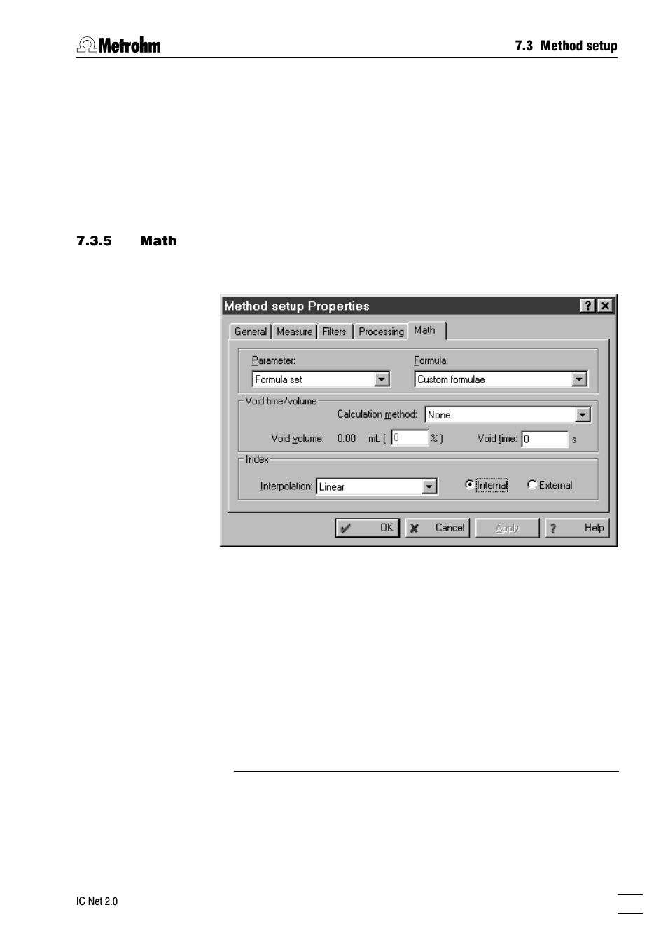 Metrohm IC Net 2.0 User Manual | Page 117 / 196