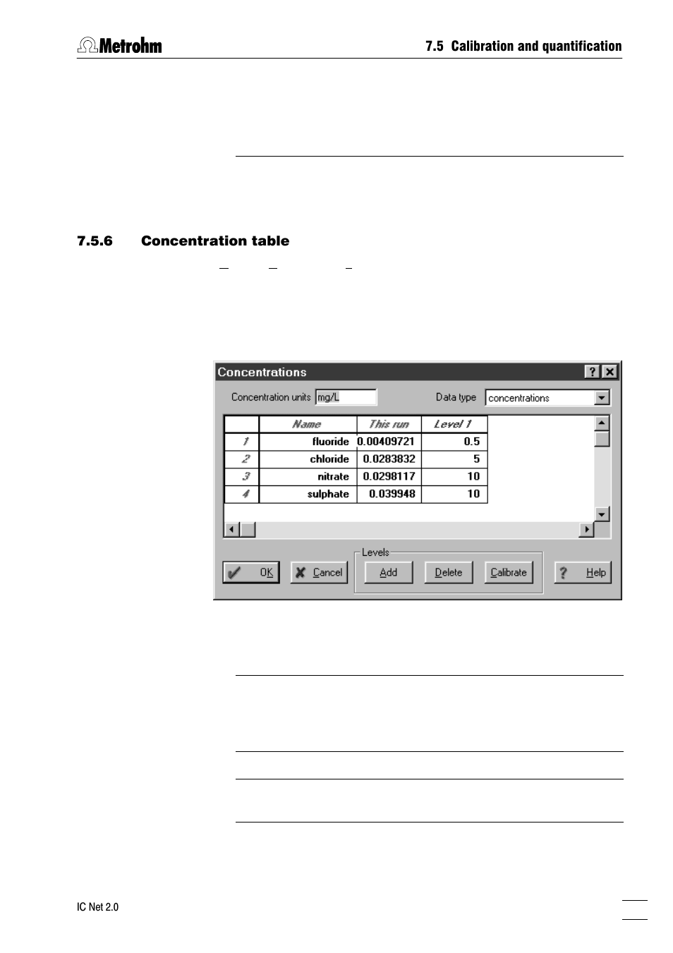 Metrohm IC Net 2.0 User Manual | Page 133 / 196