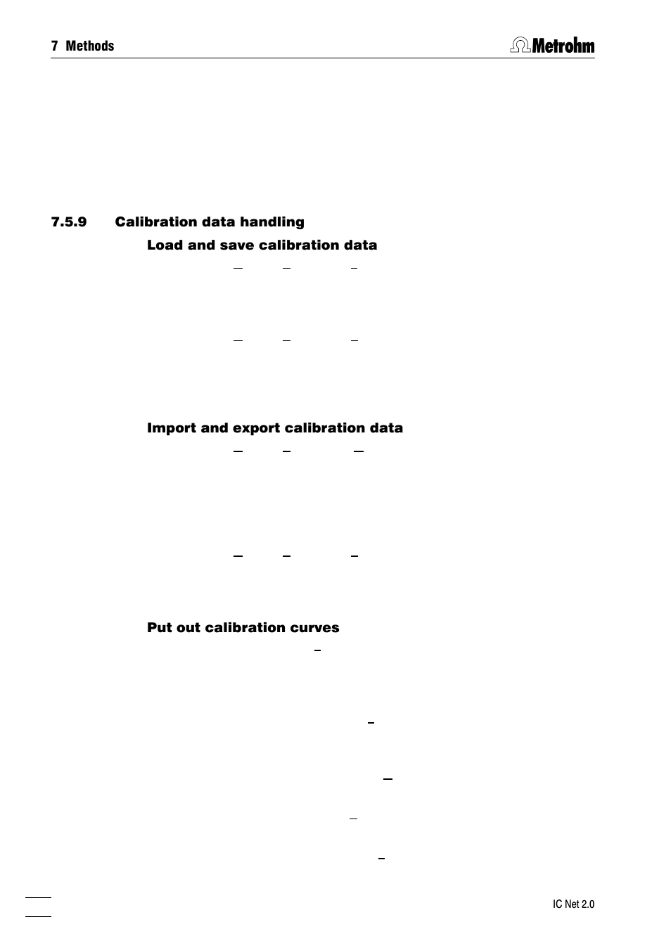 Metrohm IC Net 2.0 User Manual | Page 138 / 196