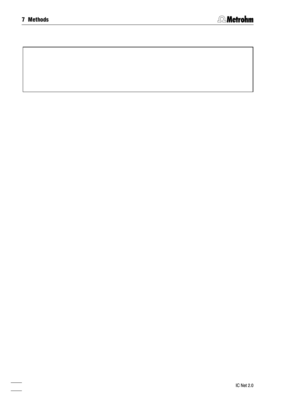 Metrohm IC Net 2.0 User Manual | Page 144 / 196