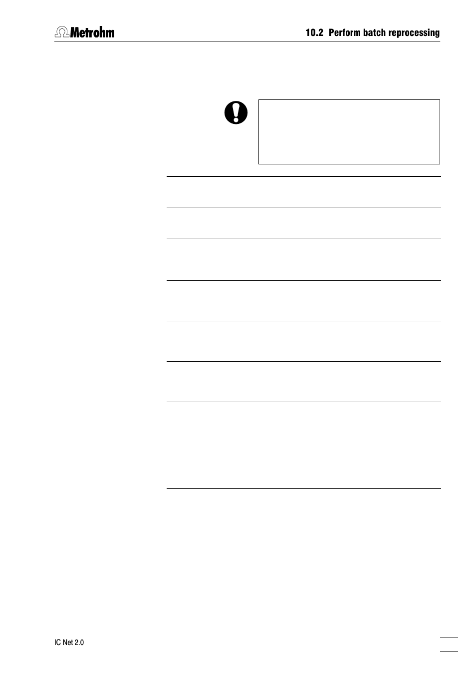 Metrohm IC Net 2.0 User Manual | Page 179 / 196