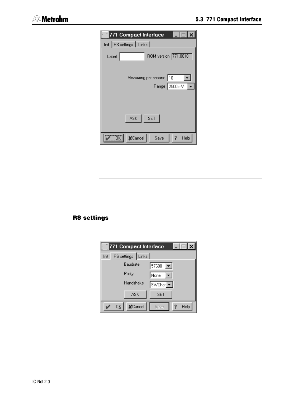 Metrohm IC Net 2.0 User Manual | Page 47 / 196