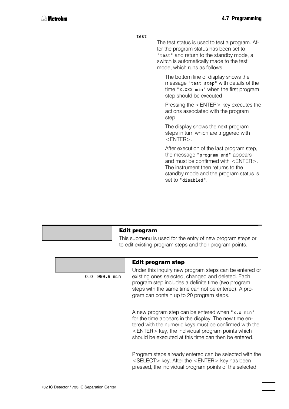 Metrohm 732 IC Detector User Manual | Page 116 / 223