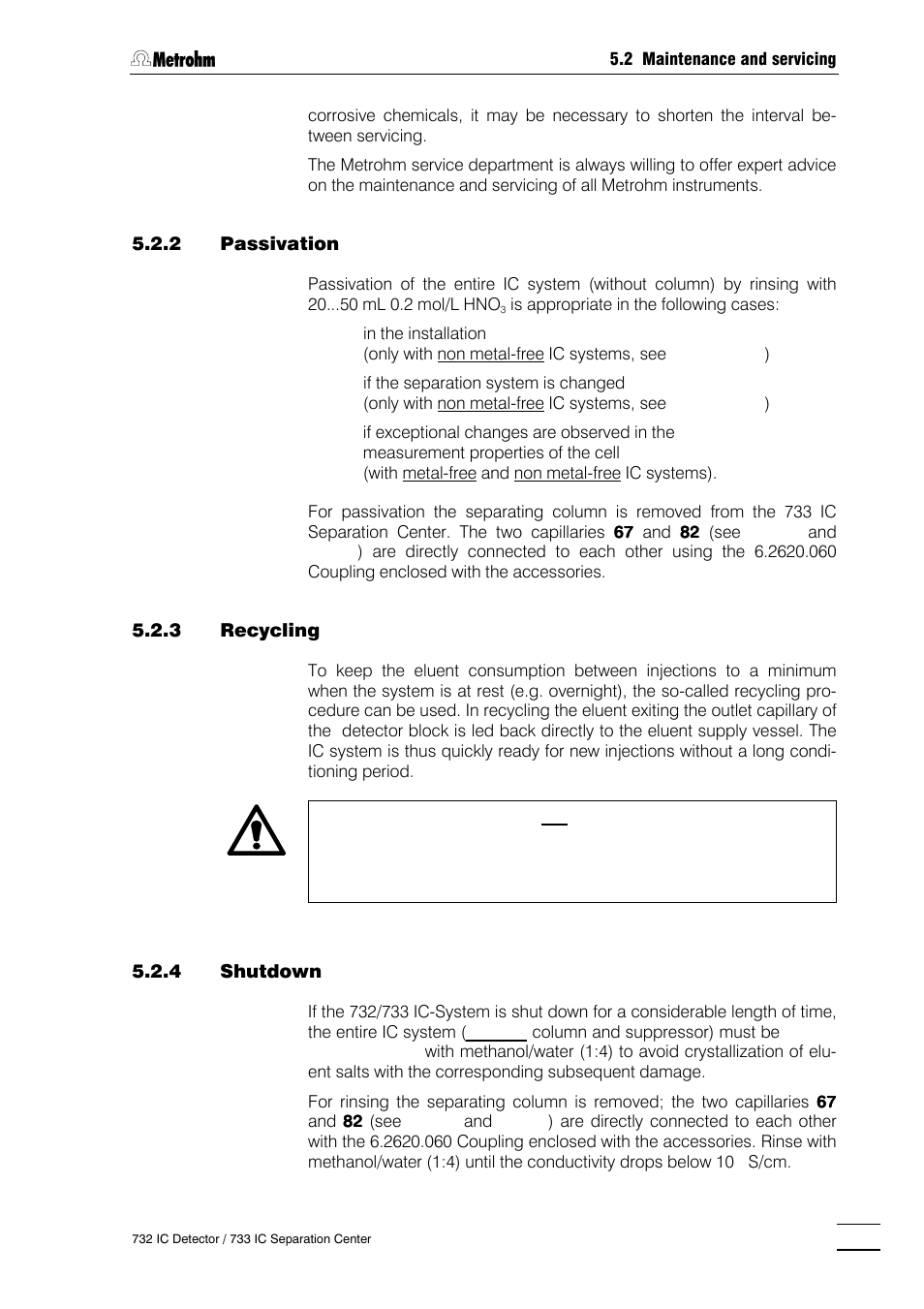 Metrohm 732 IC Detector User Manual | Page 144 / 223