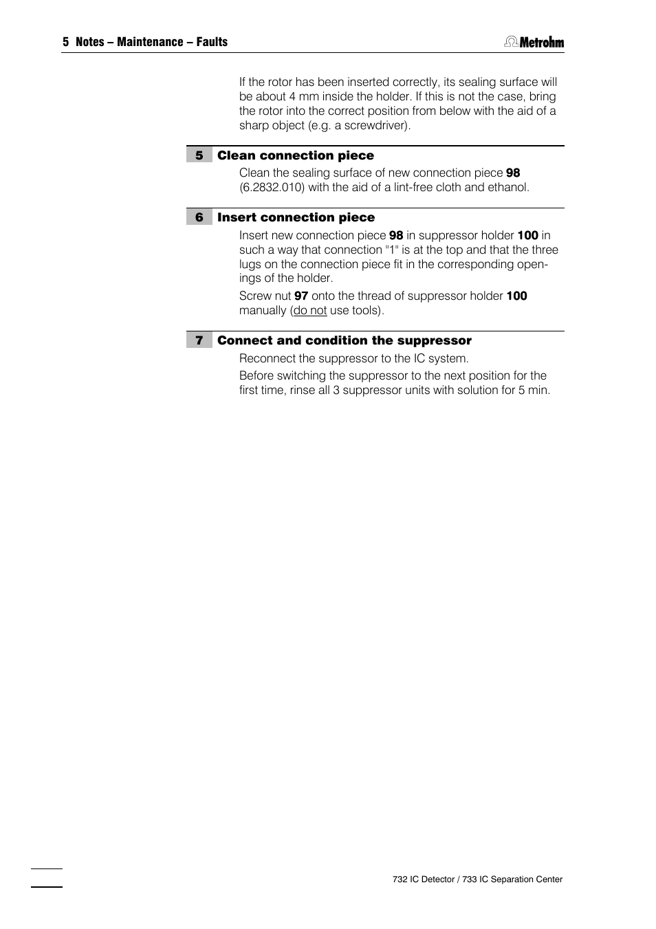 Metrohm 732 IC Detector User Manual | Page 151 / 223