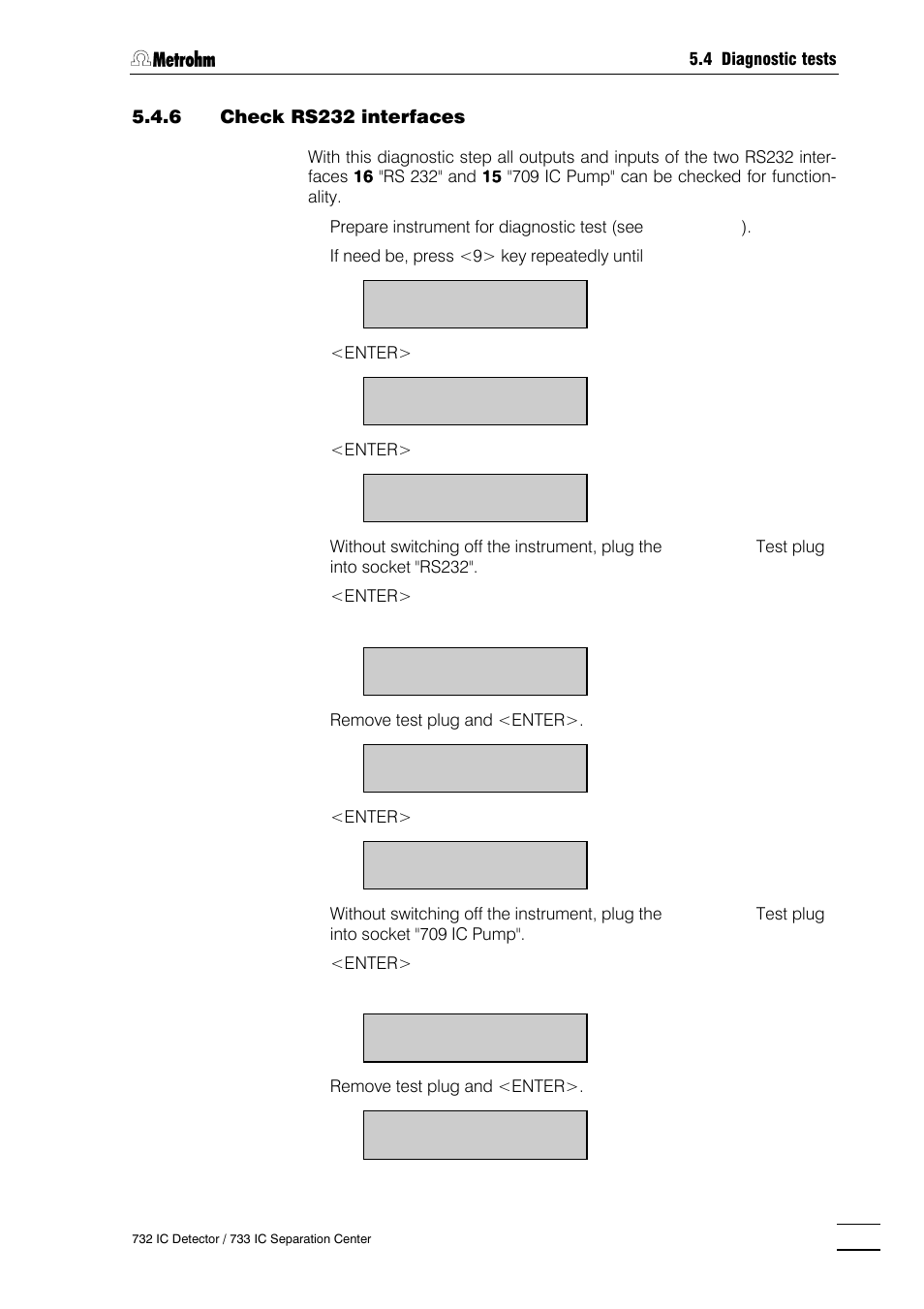 Metrohm 732 IC Detector User Manual | Page 160 / 223