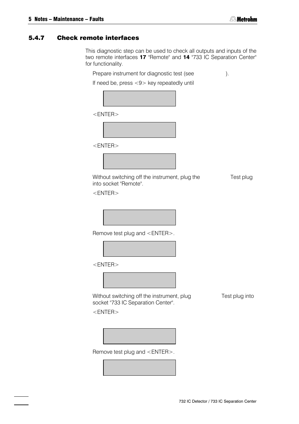 Metrohm 732 IC Detector User Manual | Page 161 / 223