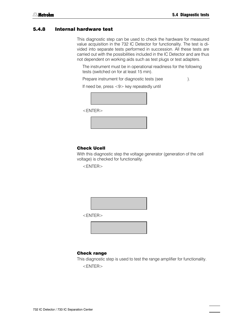 Metrohm 732 IC Detector User Manual | Page 162 / 223