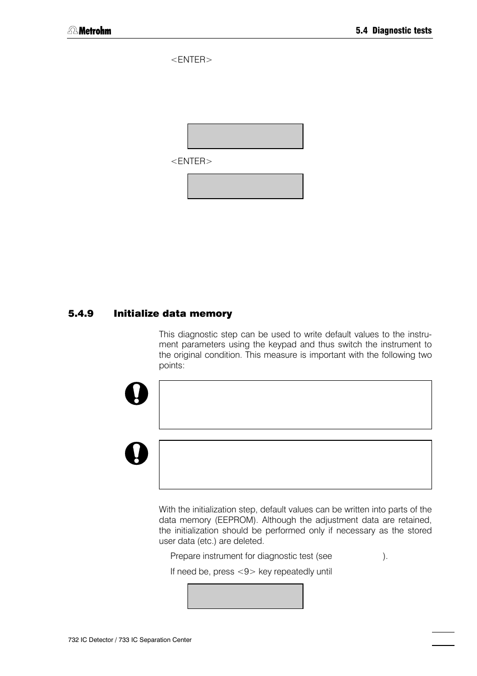 Metrohm 732 IC Detector User Manual | Page 164 / 223