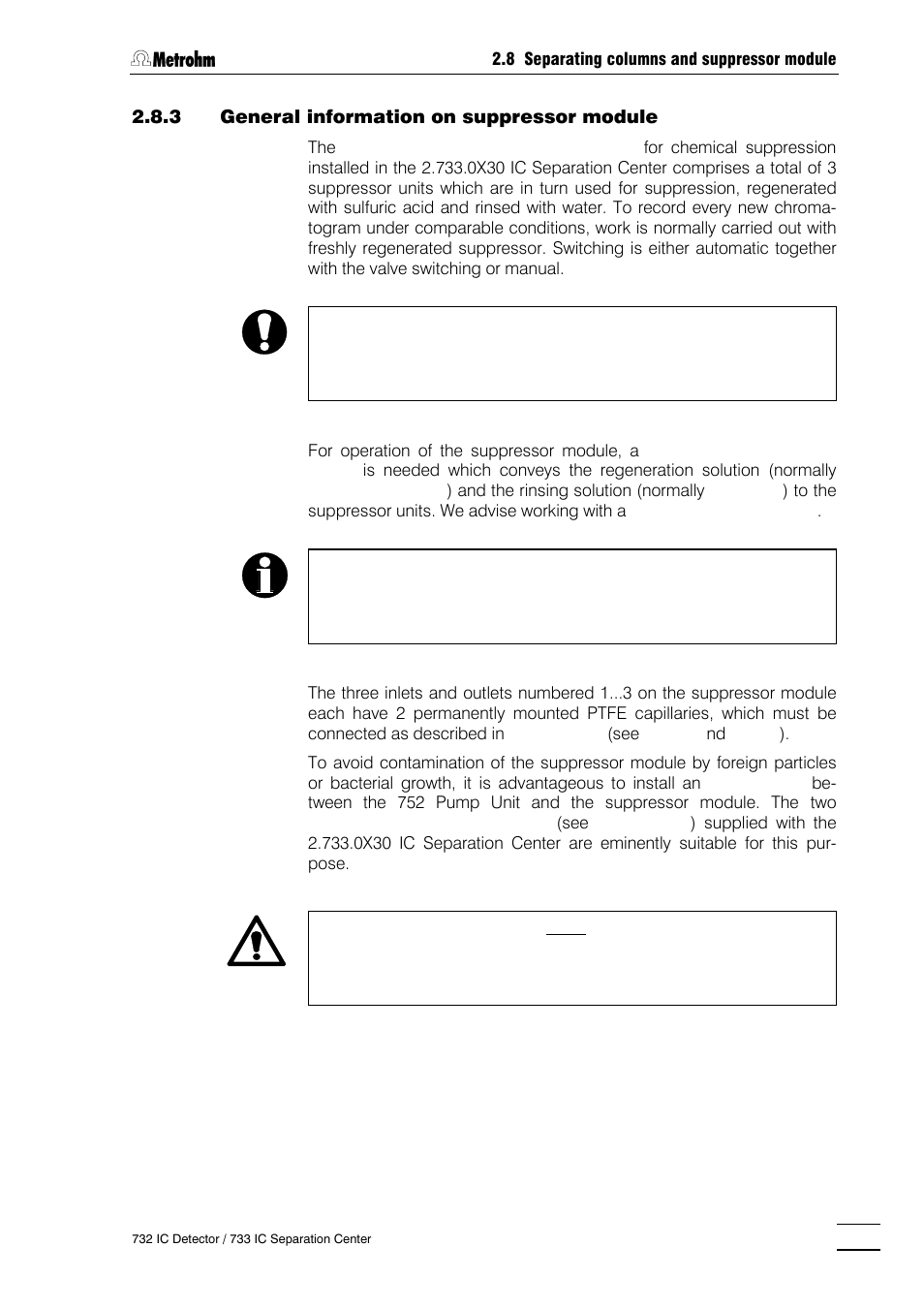 Metrohm 732 IC Detector User Manual | Page 40 / 223